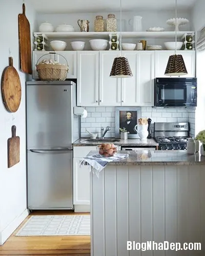 27 Cách bố trí đầy đủ tiện nghi cho những căn bếp nhỏ