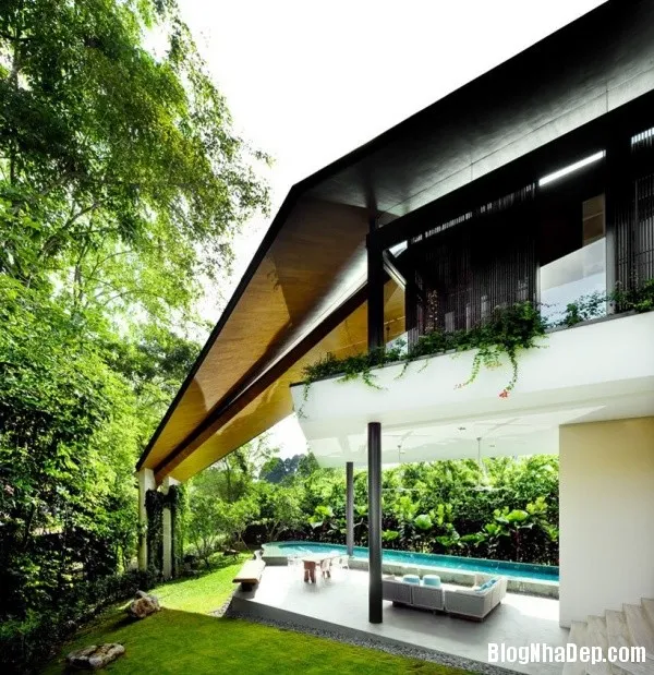Ngôi nhà hiện đại ở Singapore do K2LD Architects thiết kế