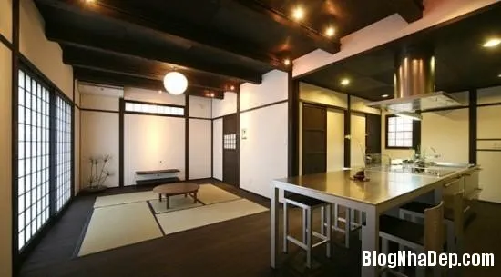 Thiết kế phòng bếp theo phong cách Nhật