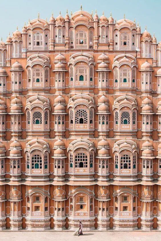 Du lịch Ấn Độ: “Cung điện gió” Hawa Mahal thơ mộng sắc hồng