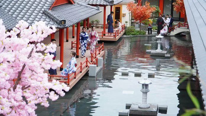 Khám phá công viên nước Mikazuki – Khu vui chơi được thiết kế theo phong cách Nhật Bản