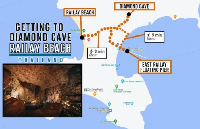 Khám phá Hang Động Kim Cương ở bãi biển Railay cho chuyến du lịch Thái Lan đáng nhớ