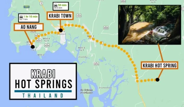Khám phá suối nước nóng trong rừng Krabi – Trải nghiệm khó quên khi du lịch Thái Lan