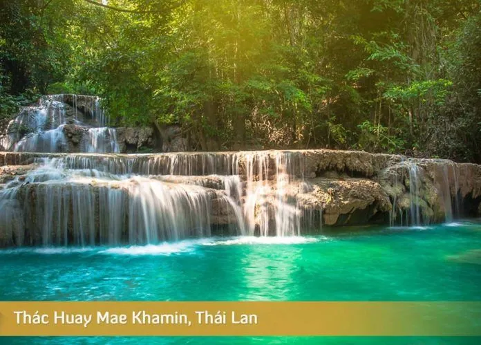Thác Huay Mae Khamin: Dòng thác thiên đường của đất Thái huyền thoại